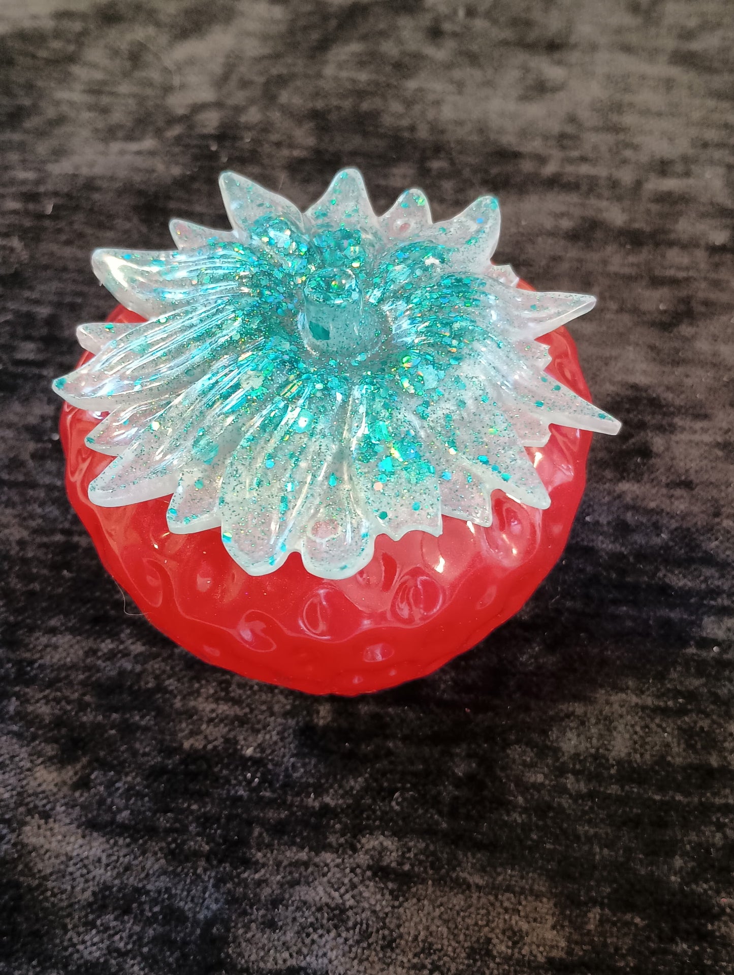 Strawberry Trinket Jar